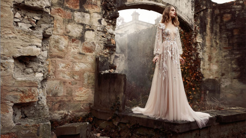 The Nightingale’ Paolo Sebastian Spring Summer 2015-2016 Bridal Collection